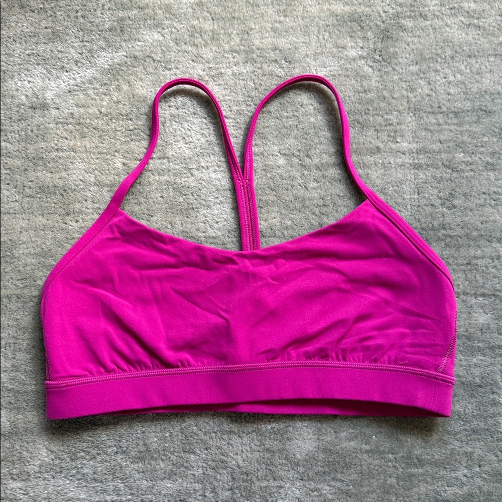 Lululemon Vibrant Pink Sports Bra